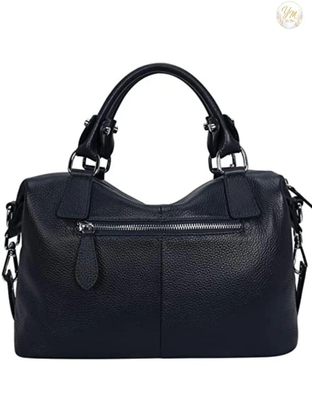 Genuine Leather Satchel Bag Women Shoulder Tote Handbag with Fringe